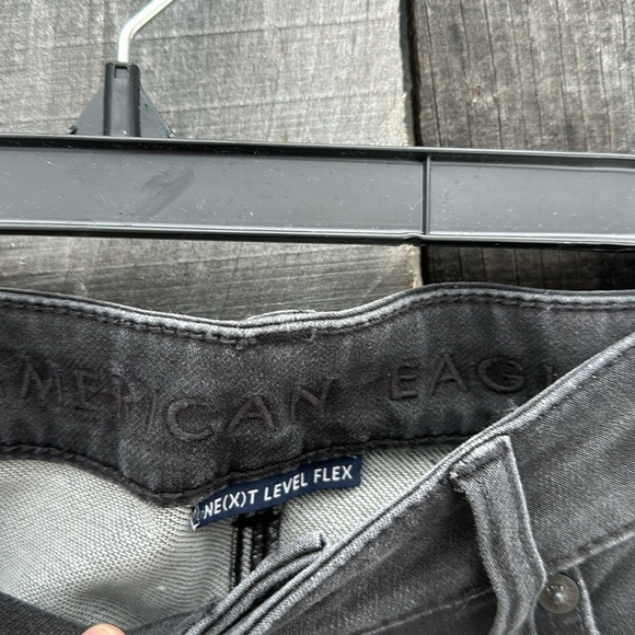 American Eagle Next Level Stretch Black Slim Jeans size 32x36 - Picture 5 of 11